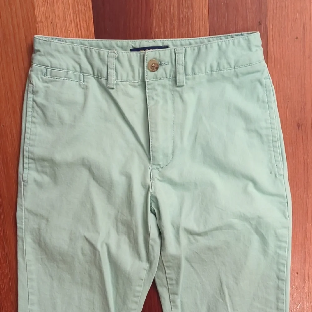 Polo Ralph Lauren Bedford Chino Boys Size 8 Mint Aqua Seafoam Preppy Casual